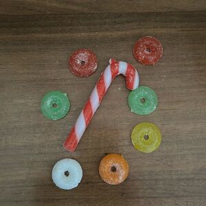 Vintage Style Plastic Christmas Candy